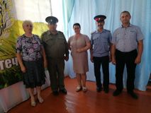 Сотрудничество педагогов и казачьего общества "Заветинский юрт"