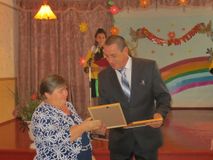 Награждение благодарственным письмом Министерства общего и профессионального образования Ростовской области Антоновой Ирины Викторовны, за большой вклад по обеспечению организации проведения единого государственного экзамена на территории Ростовской облас