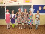 Подготовка к выступлению. Новый год 2014. 6 - 4 класс!