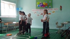 Внутришкольный конкурс "Безопасное колесо - 2015 , посвященное 70-летию Победы в Великой Отечественной войне" 