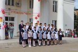 Приветственное слово старшеклассников.