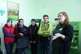 Неделя профориентации. Выпускники 11 класса на профориентации в Сбербанке России
