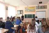 Профилактическая беседа с инспектором ПДН ОМВД России по Целинскому району майором полиции  Юношевой З.В.