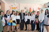 Участники открытого экологического урока Главы Целинского района