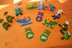 Подарки любимым защитникам.