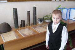 В школьном музее боевой славы