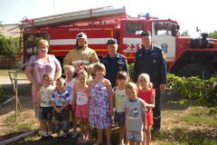 У нас учения