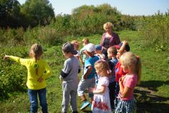 На экскурсии