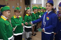 Посвящение в резервный отряд ЮИД