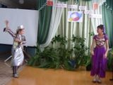 Татарский танец в исполнении Карины и Алины