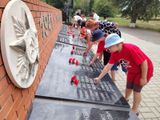Митинг у памятника воинам ВОВ «Памяти павшим в Великой Отечественной войне посвящается»