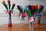 Мастер - класс "Тюльпаны к празднику 8 марта" 
