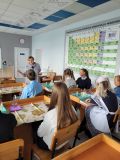 Учитель химии Екимова О.В. проводит мастер - класс