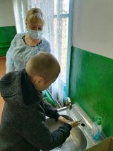 Обязательное мытьё рук перед приёмом пищи