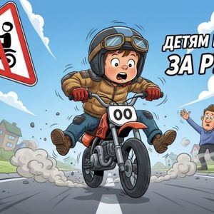 Опасные увлечения подростков: питбайки и мопеды!