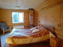 малый коттедж, 2эт. спальня