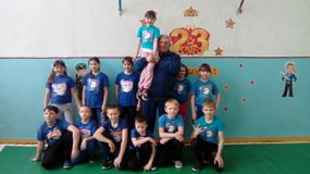 спортивный праздник к Дню защитника Отечества   февраль 2018г.