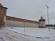 Общий вид стен Зарайского кремля