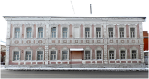 г. Коломна, Усадьба Мокеева, вт. пол. XIX в.: главный дом.