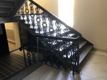 Металлическая лестница_после производства работ.