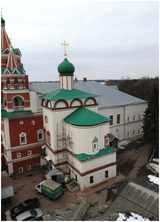 Саввино-Сторожевский монастырь, XV-XVII вв.: Церковь Преображения, трапезная, звонница