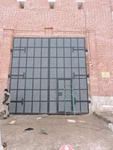 Монтаж ворот Егорьевской башни.