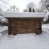 Пожарный сарай после проведения работ