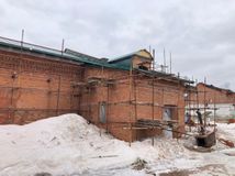 Воссоздание крыши.