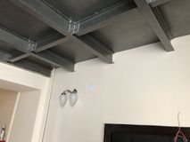 Межэтажная площадка после реставрационных работ.