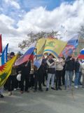 Первомай в лучших советских традициях.