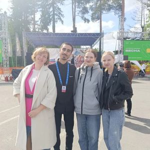 Активисты колледжа на фестивале Движения Первых