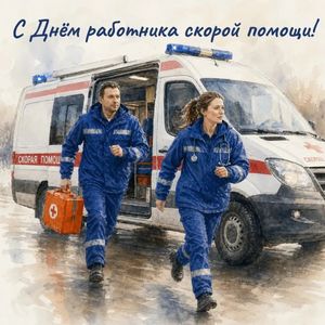 Поздравляем с Днем работника скорой помощи!