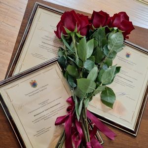 Благодарственные письма Законодательного собрания РК вручены сотрудникам колледжа
