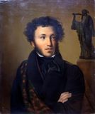Портрет Александра Пушкина Самая известная работа Кипренского – портрет Александра Пушкина – датируется 1827 годом. На этом портрете поэт изображён в возрасте 28 лет
