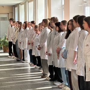 Торжественная линейка в Международный день музеев
