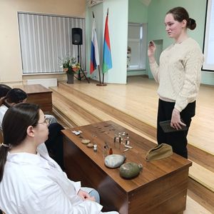 Встреча с участником поискового движения Республики Карелия