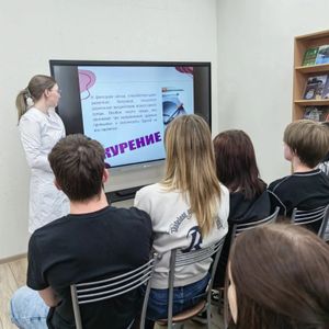 Беседа о вреде табакокурения в архитектурно-строительном техникуме