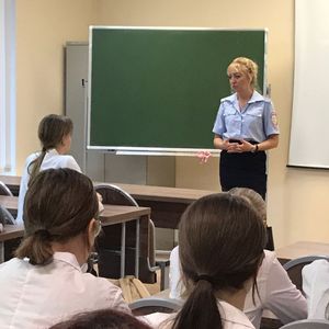 Профилактическая встреча с сотрудником отдела полиции