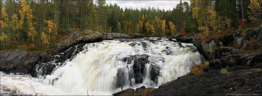 Водопад Куми Карелия