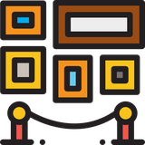 Выставки в фойе Дворца