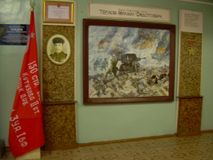 Школа. ЗАЛ  БОЕВОЙ СЛАВЫ. Акция " Знамя Победы!"