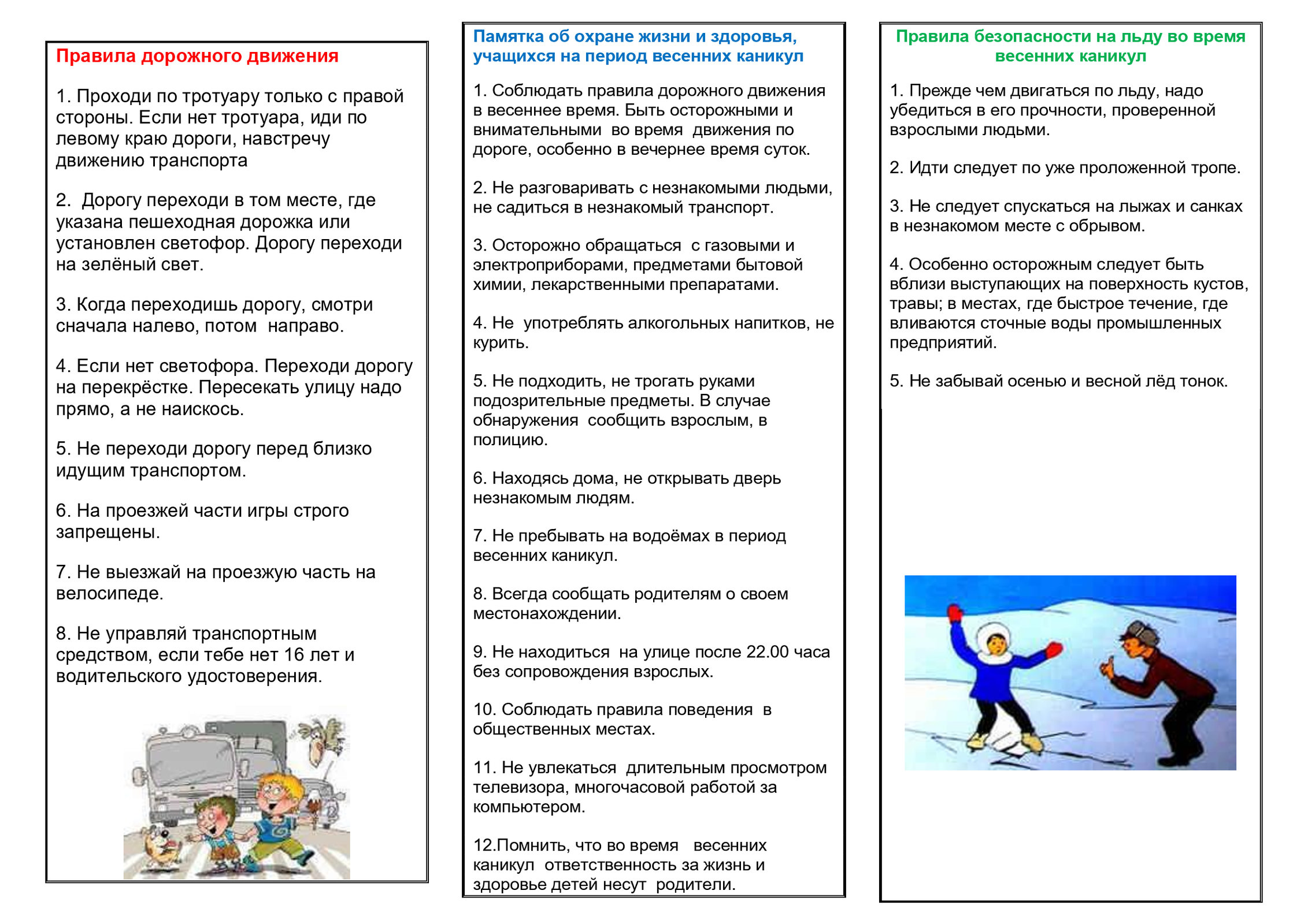 Инструктаж по летним каникулам для детей презентация