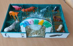 макет "Зоопарк"