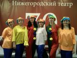 Развлечение детей на конкурсе <<Поющая капель>> 2017г