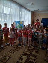 Посвящение воспитанников МДОУ в Юнные армейцы.