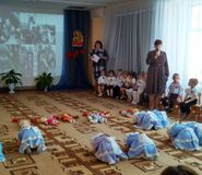 Познавательно-музыкальное мероприятие "Дети войны". Средняя группа. Воспитатель Юрова Н.В.