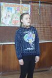 Песня "Весенняя капель" в исполнении Лавцевич Виктории, 5 класс.