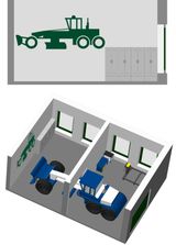 Управление автогрейдером - мастерская