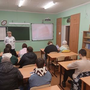 Встреча с учащимися и родителями МАОУ "СОШ № 18"