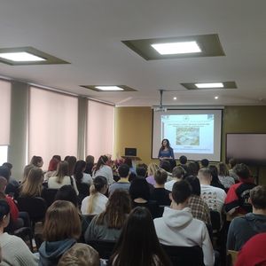 Встреча студентов выпускных групп с представителем СГТУ им.Ю.А.Гагарина